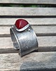 bransoletki wire wrapping Winna czerwień -  bransoletka regulowana, rezerwacja 2
