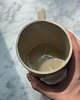 kubki i filiżanki Duży Ceramiczny Kubek Handmade 420 ml Beżowy z Napisem Mommy Time 6