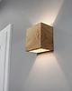 kinkiety Lampa drewniana Kinkiet Jesion 15cmx15cm DREWNO 1