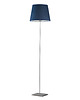 lampy podłogowe Skandynawska lampa stojąca do salonu z abażurem PALERMO VELUR 5