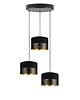 lampy wiszące Miedziana lampa sufitowa do sypialni 3-płomienna regulowana PUEBLO GLAM 4