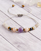 bransoletki z kamieni naturalnych RYBY - zodiac collection - SZAFIR, AMETYST, OPAL 1