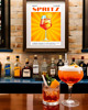plakaty PLAKAT Aperol koktajl drink grafika ilustracja 2