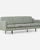 sofy i szezlongi Sofa BODO zielony melanż, skandynawski design 2