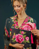 szlafroki damskie Kimono szlafrok  -Magic Peony 6