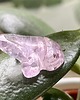 biżuteria różna ŻABKA, Amulet , rzeżbiona żaba z ametystu 1