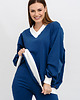 bluza bez kaptura damska Bluza ,,COMFORT" Denim 2