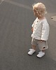 bluzki dla chłopców Koszula lniana oversize off white 3