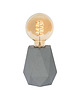 lampy stołowe Lampa Stołowa Beton Diament Szary 4