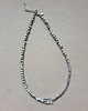 chokery Naszyjnik choker ROOTS jaspis dalmatyński, prasiolit, hematyt 2