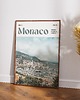 plakaty Minimalistyczny plakat Monako - Do salonu, sypialni, biura 3