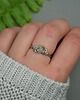 pierścionki - różne Pierścionek kryształ górski wire wrapping 3