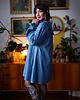 sukienki mini damskie Sukienka Denimowy Luz 4