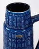 wazony Wazon ceramiczny niebieski, niemiecki design, lata 60, produkcja: Scheurich 4
