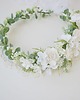 wianki komunijne Wianek komunijny dla dziewczynki zieleń,biel 2