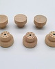 meble - gałki Uchwyt meblowy/ Wieszak WOOD NATURAL S 1