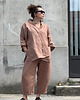 bluzki kimonowe damskie Lniane kimono nr 5 100% LEN 1