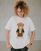 t-shirt damskie T-shirt oversize Axel Teddy dla mamy cream 3
