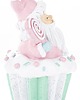 dekoracje świąteczne Dekoracja Mikołaj na muffince 14x10x9 cm BABBO NATALE 3