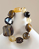 bransoletki z kamieni naturalnych Tygrysie oko, cytryn, czarny turmalin i hematyt bransoletka 6
