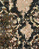 bransoletki ze szkła Snake Skin III, szeroka wyplatana bransoleta, beading 7