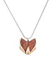 naszyjniki - inne Drewniany wisiorek z lisem Fox Pendant 1