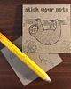 kalendarze i plannery 'Circle Sloth' Stick Your Note 2szt. 2