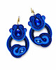 kolczyki soutache Gigi Blue- duże i etniczne kolczyki soutache 2
