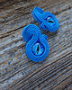 kolczyki soutache Niebieskie oczka - kolczyki soutache 1