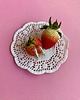 kolczyki srebrne Wyprzedaż wzoru -25% Truskawka Fragole- kolczyki srebrne- Strawberries & Che... 2