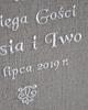 księgi gości i albumy ślubne Księga gości A4 lniana haftowana 2