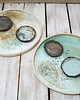 patery i talerze Komplet -2 talerze plus podstawki 3