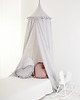 namioty i tipi dla dzieci Szary baldachim z falbanką od Cozydots 1