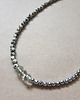 chokery Naszyjnik choker ROOTS jaspis dalmatyński, prasiolit, hematyt 6