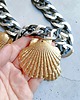 kolie UNIKATOWY designerski naszyjnik z prawdziwych muszli 1