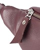 saszetka nerka Torebka nerka Mika bordowa crossbody bag 3