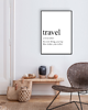 plakaty PLAKAT travel DEFINICJA PODRÓŻ 1