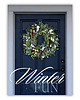 plakaty Plakat Christmas wreath 1