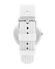 zegarki unisex Zegarek - Japońskie żurawie - silikonowy, biały 1