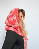 czapki damskie Balaclava alpaka  i jedwab handmade, ręcznie szydełkowana zimowa kominiarka 2