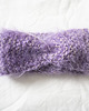 opaski do włosów Opaska moherowa - liliowy puch 1
