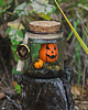 dodatki - różne Słoik z Dynią na Halloween 2