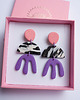 kolczyki z masy plastycznej Wiszące kolczyki Henri Matisse 1