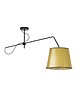 lampy wiszące Designerska lampa sufitowa z regulowanym ramieniem do salonu OVIEDO MIRROR 1