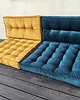 pufy do siedzenia Sofa modułowa Futon materac francuski Velvet  Siedzisko na podłogę 1