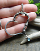 wisiory Silver Heart & Blue Agate 4