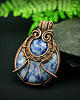 wisiory Sodalit wisiorek wire wrapping 4