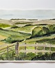 obrazy ORYGINAŁ 21 x 30 cm - Akwarelowy pejzaż No.8 1