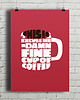 plakaty Plakat Twin Peaks - Damn Fine Coffee 1