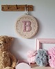 obrazy i plakaty do pokoju dziecięcego Personalizowana literka na ścianę w stylu boho 2